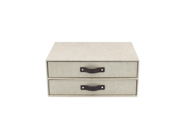 Skuffekabinett Bigso Birger A4 2 Sk. Lin