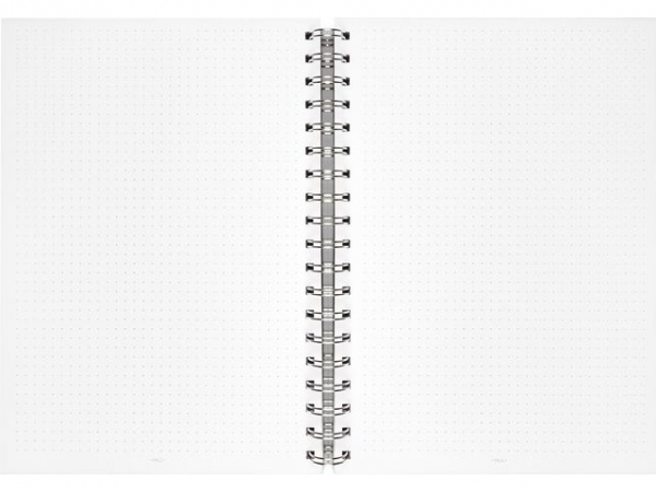Notatbok Burde Dotnotes B5 Spiral Blomst