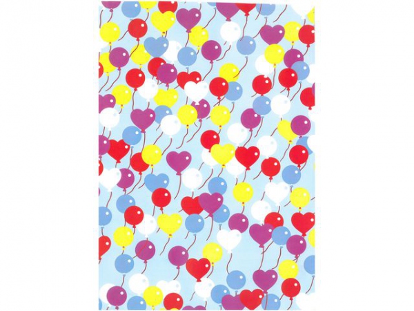 Gavepapir 70Cmx10M Hearts (25 stk)