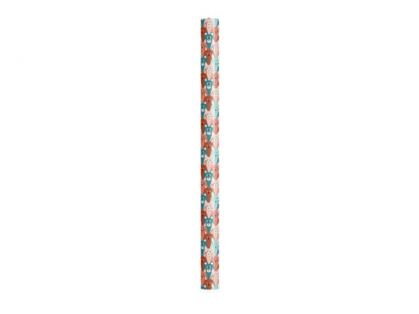 Gavepapir 70Cmx10M The Animals (25 stk)
