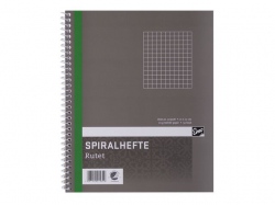 BildeSpiralhefte Emo 17X21Cm 70G 50Bl Ruter (10 stk)