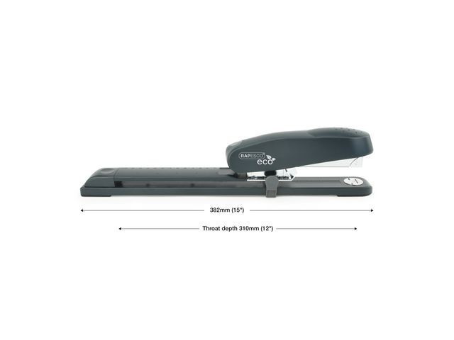 BildeStiftemaskin Rapesco 50Ark Lang Sort