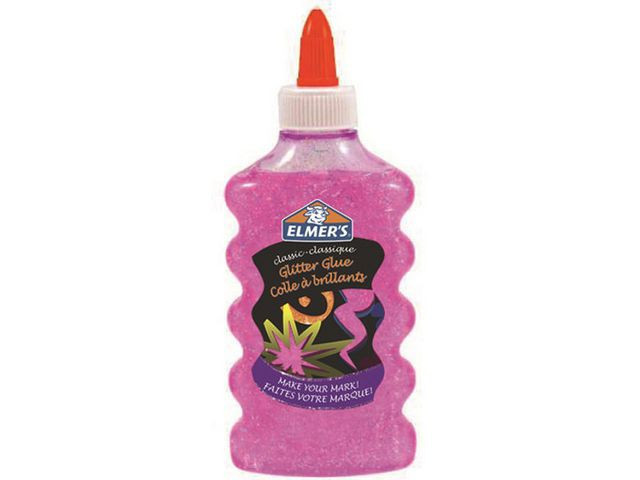 BildeGlitterlim Elmers 177Ml Rosa