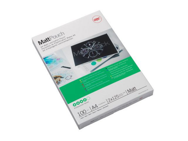 BildeLamineringslomme Gbc A3 125My Matt (50 stk)
