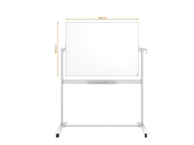 BildeWhiteboard Nobo Vendbar Lakkert 90X120Cm