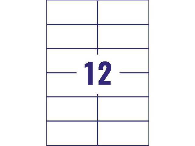 BildeEtikett Avery Avtagbar 99,1X42,3Mm (360 stk)