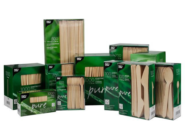 BildeTeskje Pure Tre 11Cm (100 stk)