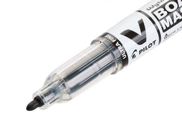 BildeWhiteboardpenn Pilot V-Board Uf Sort