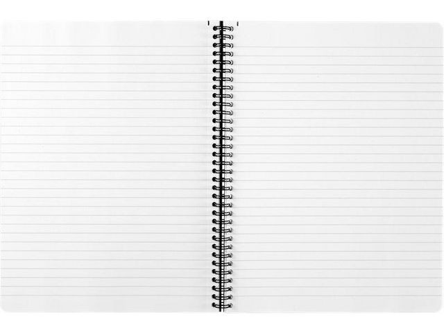 BildeNotatbok Bantex A4+ 70G 80 Blad Linjert (10 stk)
