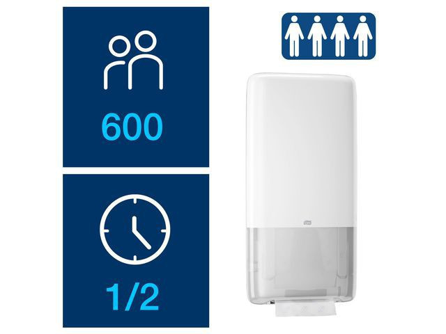 BildeDispenser Tork Peakserve Tørk H5 Hvit