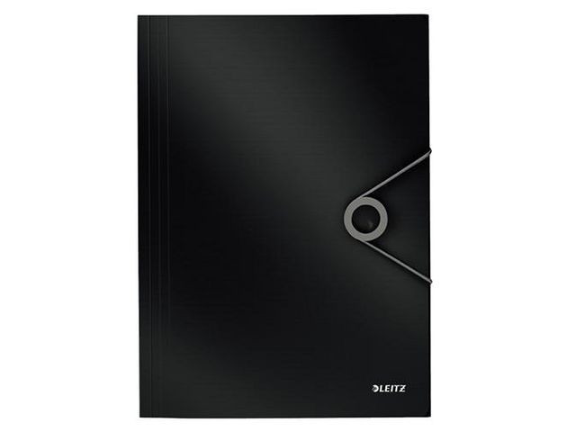 BildeStrikkmappe Leitz Solid A4 Pp Sort (10 stk)