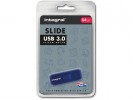 Minne Integral Usb Slide Usb 3.0 64Gb