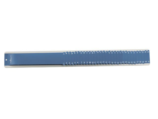 BildeForhåndssorterer Durable A-Å/1-31 Blå