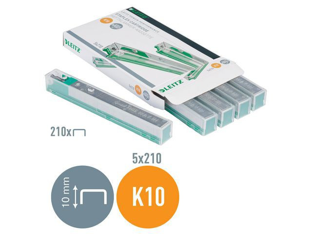 BildeHeftestift Leitz K10 26/10 F 5551 Gr (5 stk)