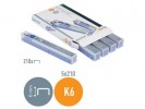 Heftestift Leitz K6 26/6 F 5551 Blå (5 s...