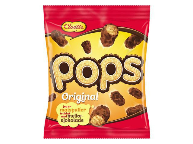BildeSjokolade Pops Original 210G (16 poser)
