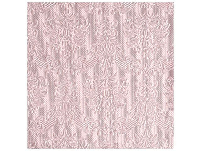 BildeServiett Edelweiss 3L 40Cm Lys Rosa (15 stk/pk, 12 pakker)