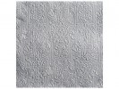 Serviett Edelweiss 3L 40Cm Sølv (15 stk/...