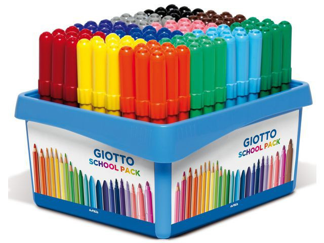 BildeFiberpenn Giotto 12 Farger (108 stk)