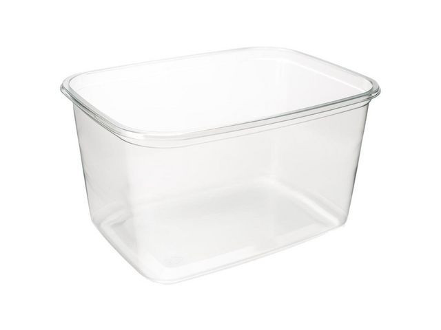 BildePlastbeger 750Ml Rektangulær Apet (60 stk/pk, 10 pakker)