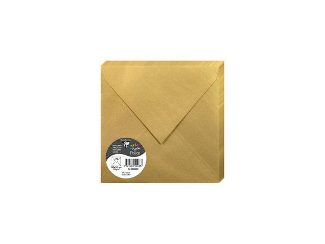 BildeKonvolutt Pollen 165X165Mm Gull (20 stk)