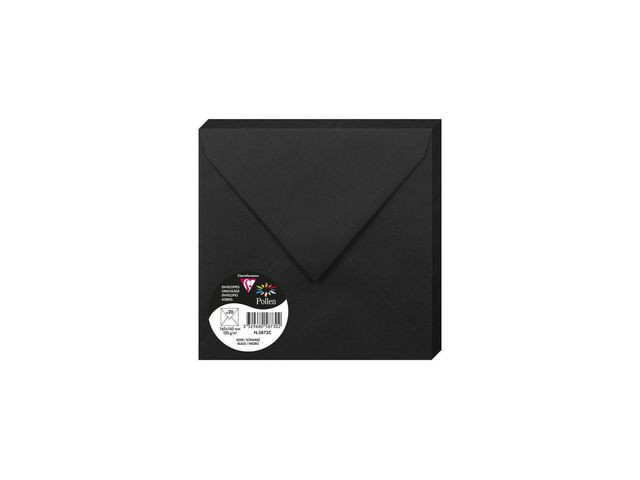 BildeKonvolutt Pollen 165X165Mm Sort (20 stk)