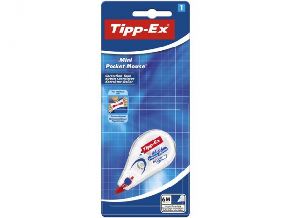 Korrekturroller Tipp-Ex Mini Pocketm Bli (10 stk)