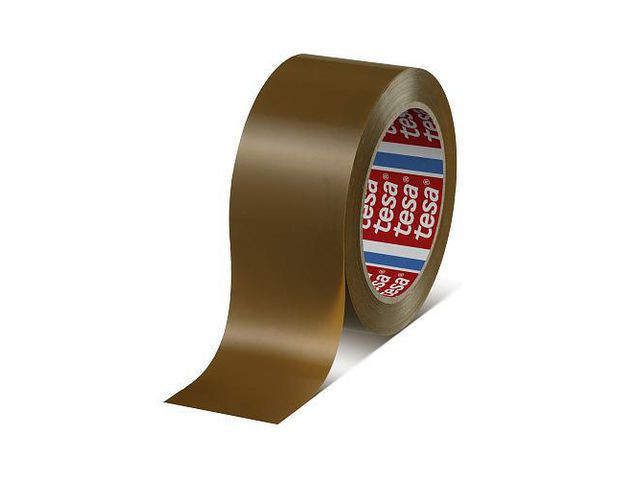 BildeEmballasjetape Tesa 4124 Pvc 50Mmx66M Br (6 ruller)