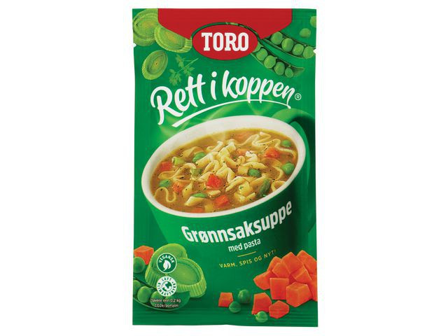 BildeGrønnsaksuppe Toro Rett I Koppen (20 stk)