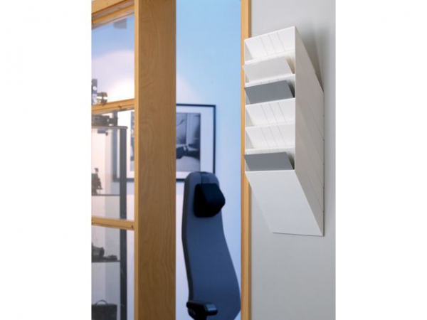 Blanketthylle Durable A4 Ligg 6 Rom Hvit