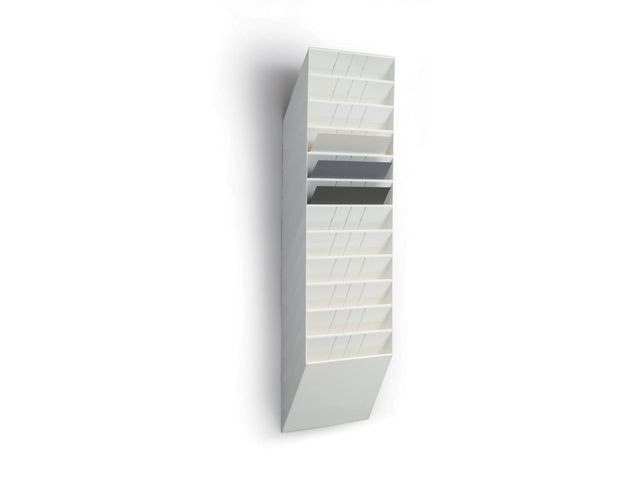 BildeBlanketthylle Durable A4 Ligg 12Rom Hvit