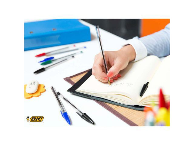 BildeKulepenn Bic Cristal M Rød (50 stk)