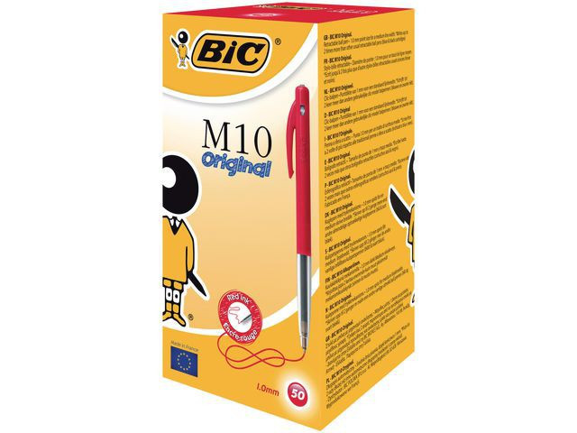 BildeKulepenn Bic M10 Clic M Rød (50 stk)
