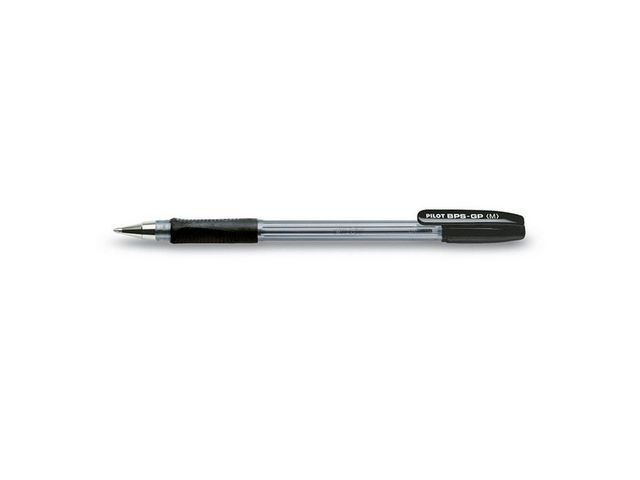 BildeKulepenn Pilot Bps-Gp M Sort (12 stk)