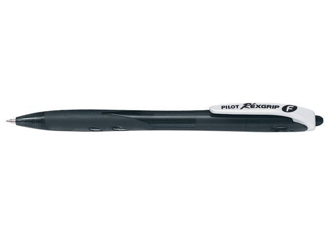 BildeKulepenn Pilot Begreen Rexgrip F Sort (10 stk)