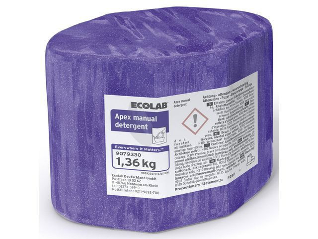BildeOppvaskmiddel Ecolab Manual Deterge 1,36 (2 stk)