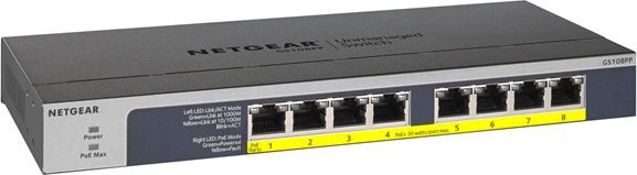 BildeNETGEAR Switch Unmanaged 8 Port Gigabit