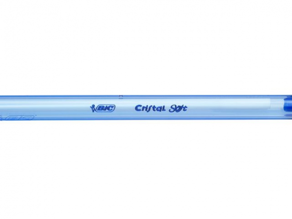 Kulepenn Bic Cristal Soft Blå (50 stk)