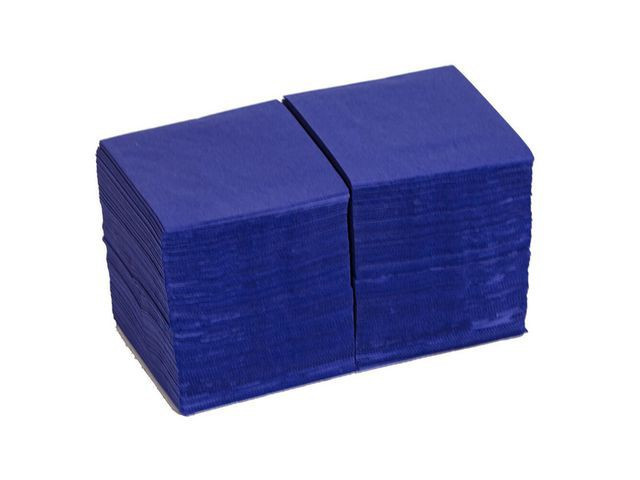 BildeServiett Duni 3L 24Cm Mørk Blå (250 stk/pk, 8 pakker)