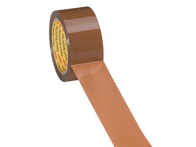 BildeEmb.tape Scotch Hotmelt 50Mmx66 Brun (6 stk)