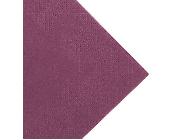 BildeServiett Duni 3L 33Cm Plomme (125 stk/pk, 8 pakker)