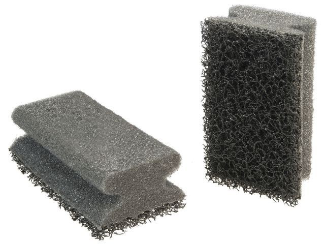 BildeSkuresvamp Scotch-Brite Ns2030 Sort (6 stk/pk, 8 pakker)