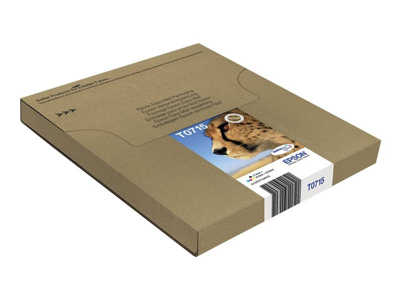 BildeEPSON Ink C13T07154012 T0715 Multipack Cheetah