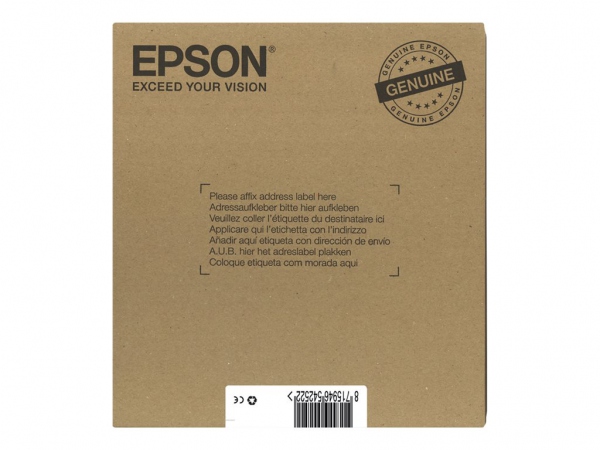 EPSON Ink C13T07154012 T0715 Multipack Cheetah