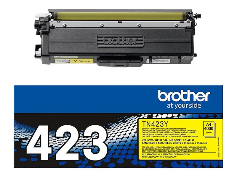 BildeBROTHER Toner TN423Y TN-423 Yellow