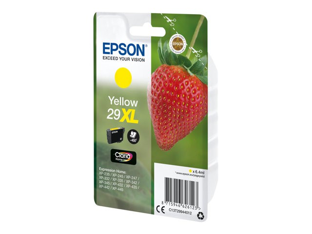 BildeEPSON Ink C13T29844012 29 Yellow Strawberry