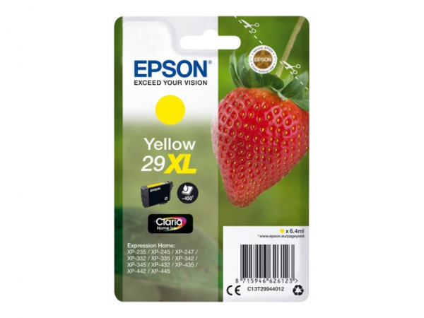 EPSON Ink C13T29844012 29 Yellow Strawberry