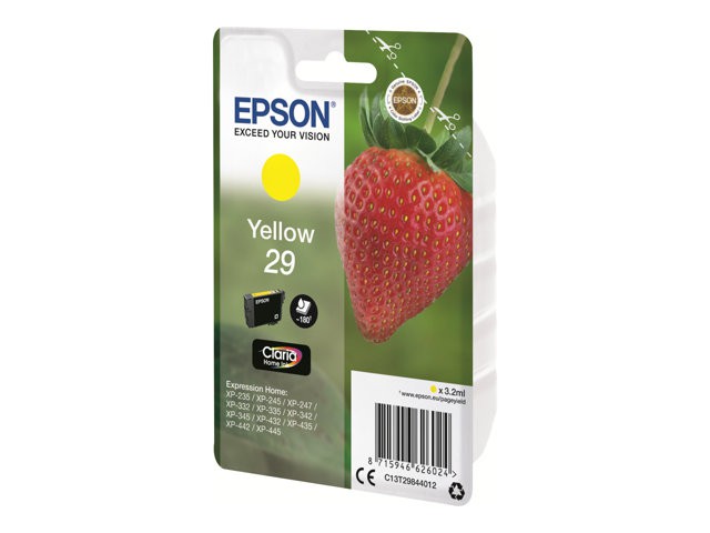 EPSON Ink C13T29844012 29 Yellow Strawberry