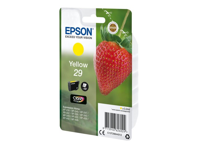 EPSON Ink C13T29844012 29 Yellow Strawberry