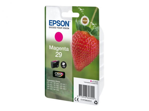 EPSON Ink C13T29834012 29 Magenta Strawberry